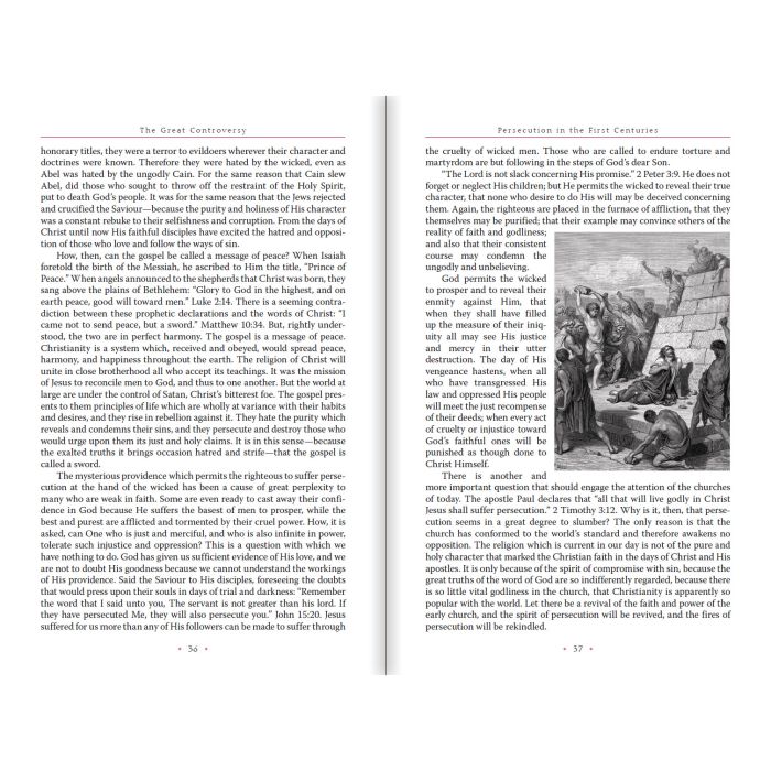 The Great Controversy Illustrated Edition - Red - Image 9